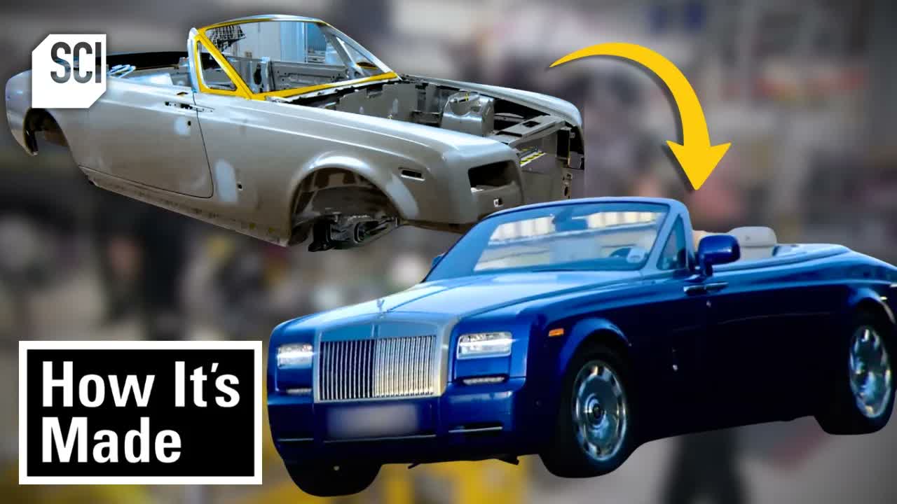 Inside the Rolls-Royce Phantom & Dawn | How It's Made: Dream Cars | Science Channel
