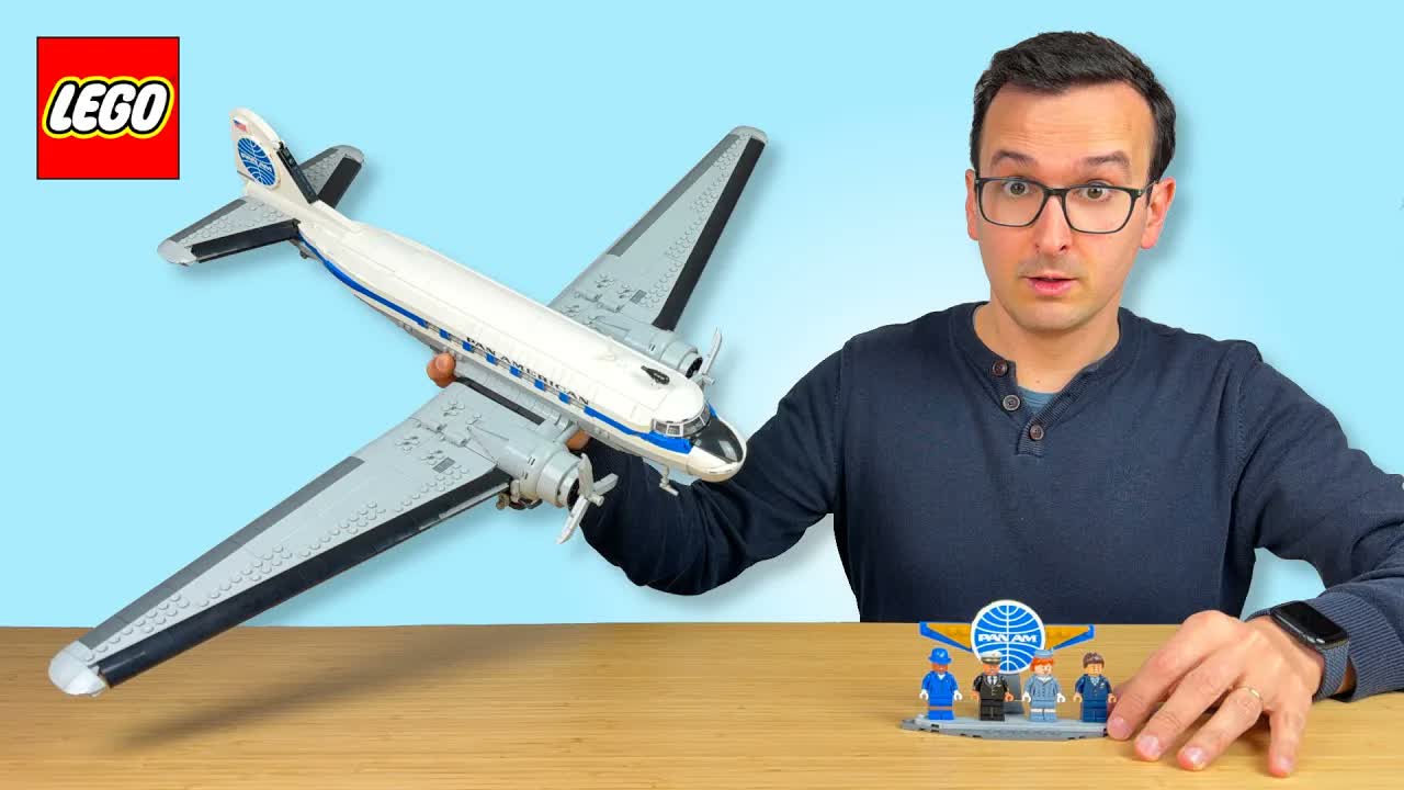 LEGO Douglas DC-3 PAN AM Airliner (REVIEW)