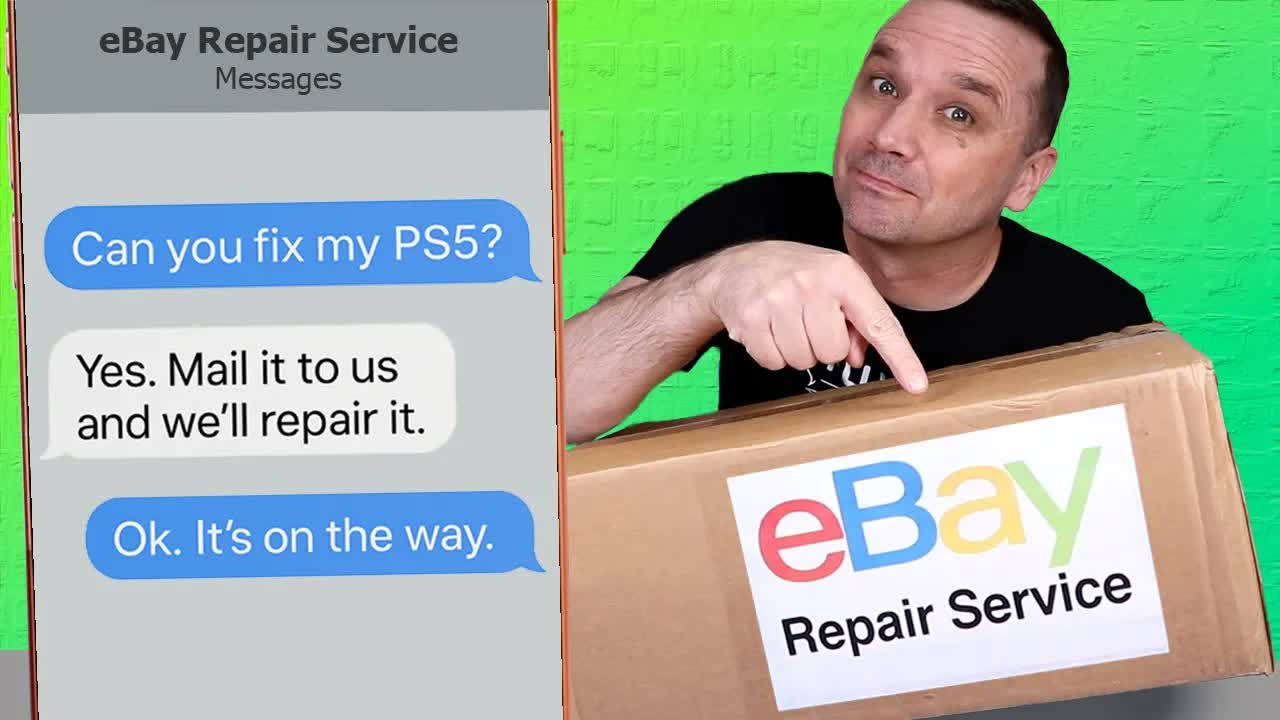 I Sent My Broken PS5 to the CHEAPEST Repair Shop on eBay!