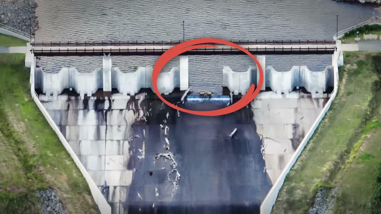 This Spillway Failed On Purpose