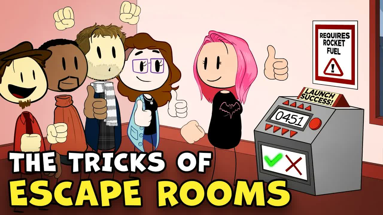 Escape Rooms: Manipulation for Fun and Profit! | Extra Credits Gaming