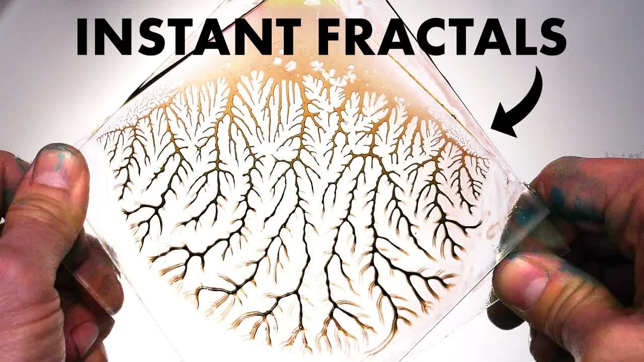 Why honey makes these strange tendrils