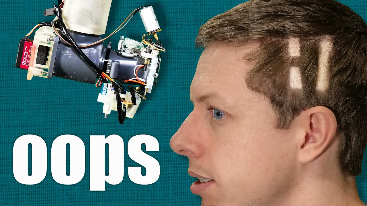 Sometimes you have to test robots on yourself
