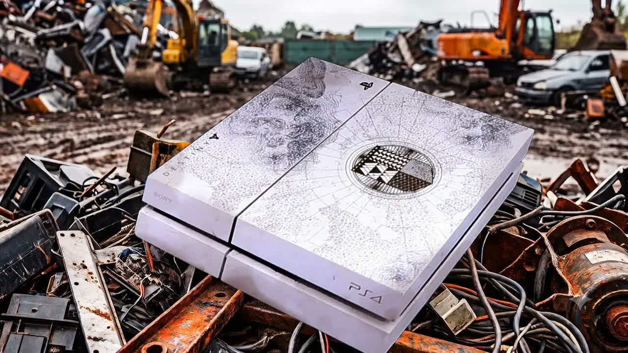 They Found This PS4 in a Scrapyard - Can it be Fixed?
