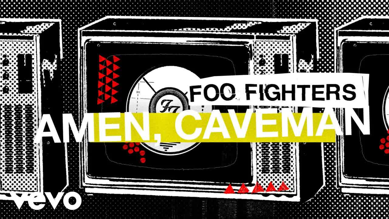 Foo Fighters - Amen, Caveman (Lyric Video)