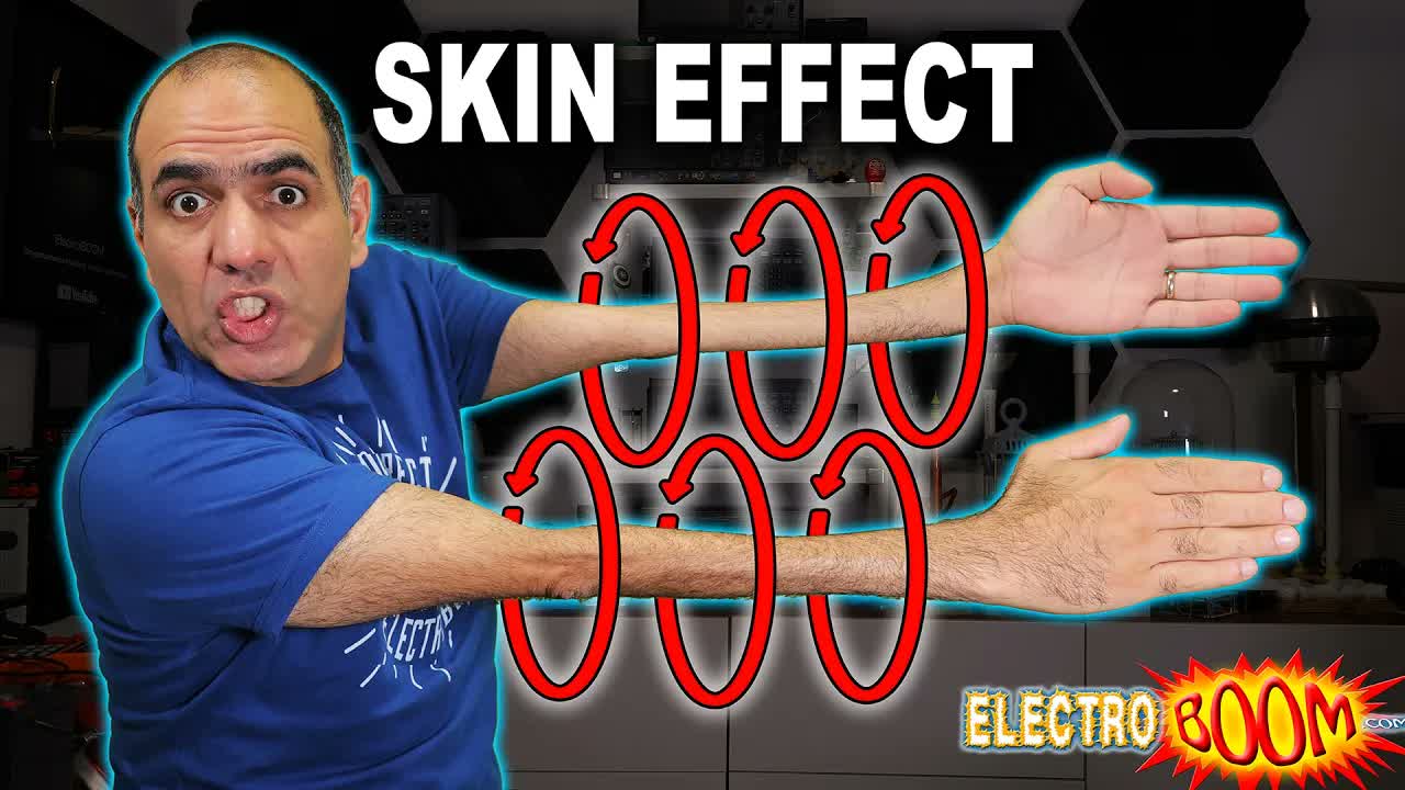 Current Doesn’t Run Inside? SKIN EFFECT!