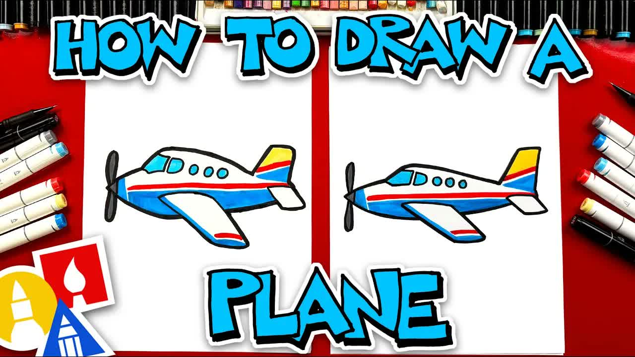 How To Draw A Cool Plane