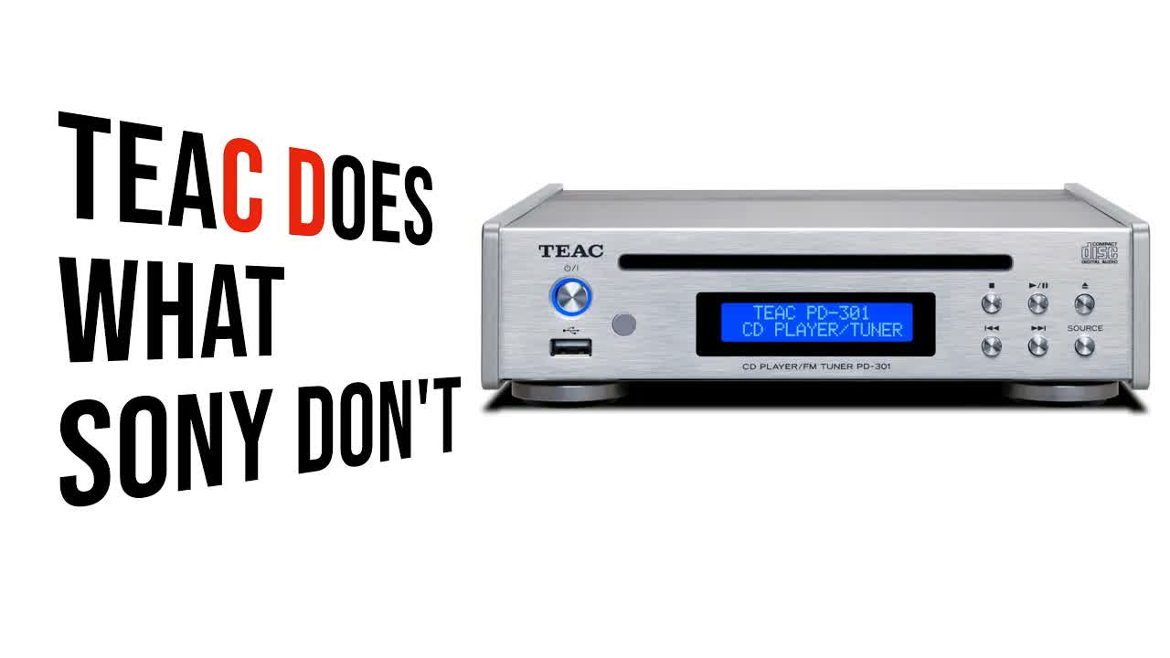 Teac PD-301 CD Radio - Old but gold