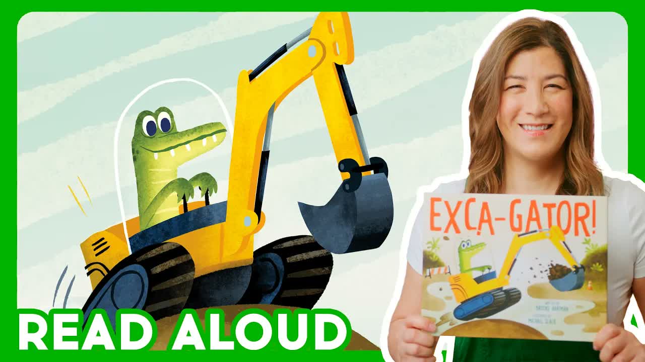 🐊🚜 EXCA-GATOR! - Read Aloud Picture Book | Brightly Storytime
