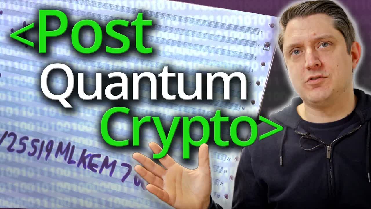 Post Quantum Cryptography - Computerphile