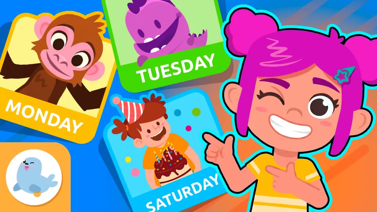 Days of the Week for Kids 📅🎶 Learn All 7 Days