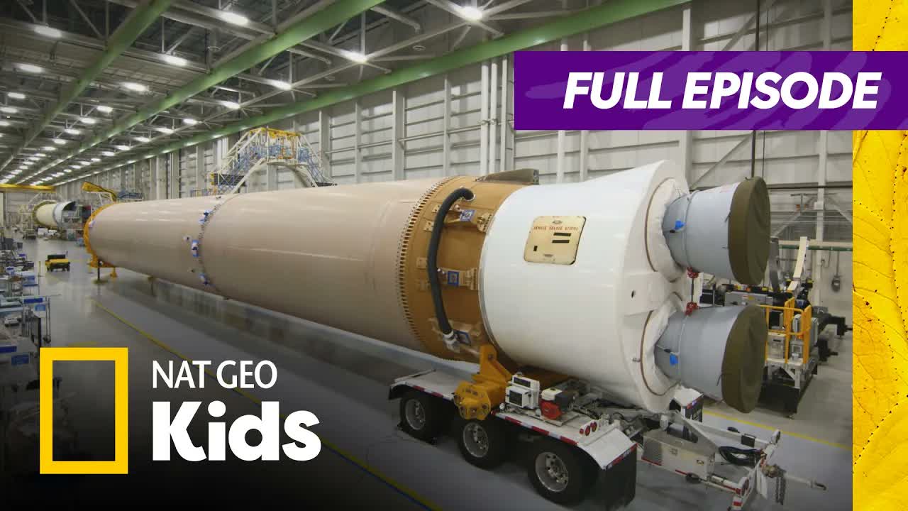 Space Rockets and Sneakers 🚀👟 | Made in a Day Full Episode | Nat Geo Kids