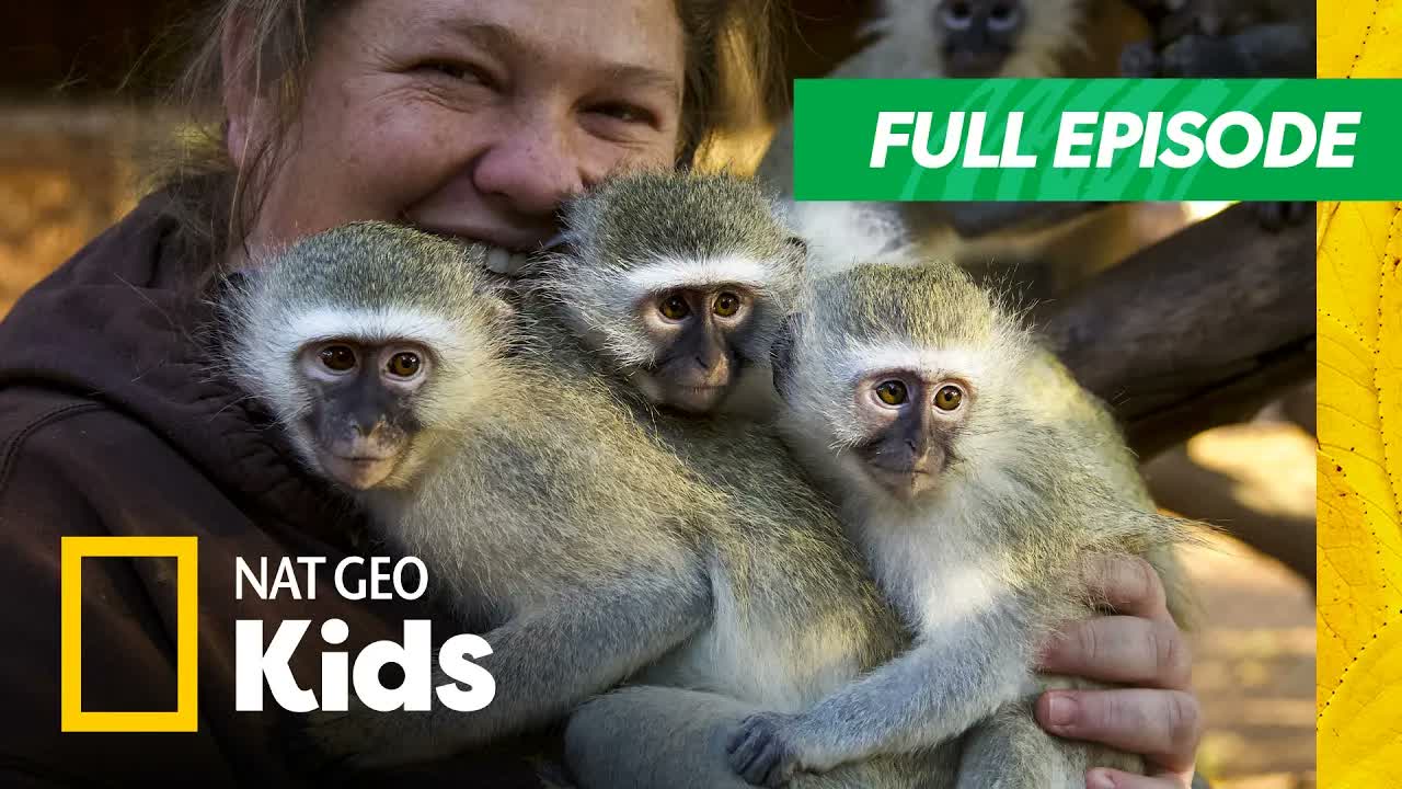My Best Friend's an Animal Full Episode | 4K | Rescued Besties! | Nat Geo Kids