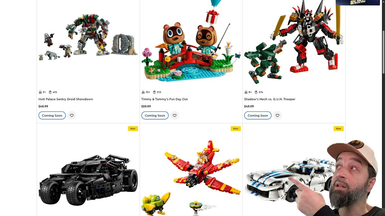 LEGO May 1 reveals! Star Wars, Animal Crossing, Technic, Sonic & H.E.R.B.I.E. thoughts #NotSponsored