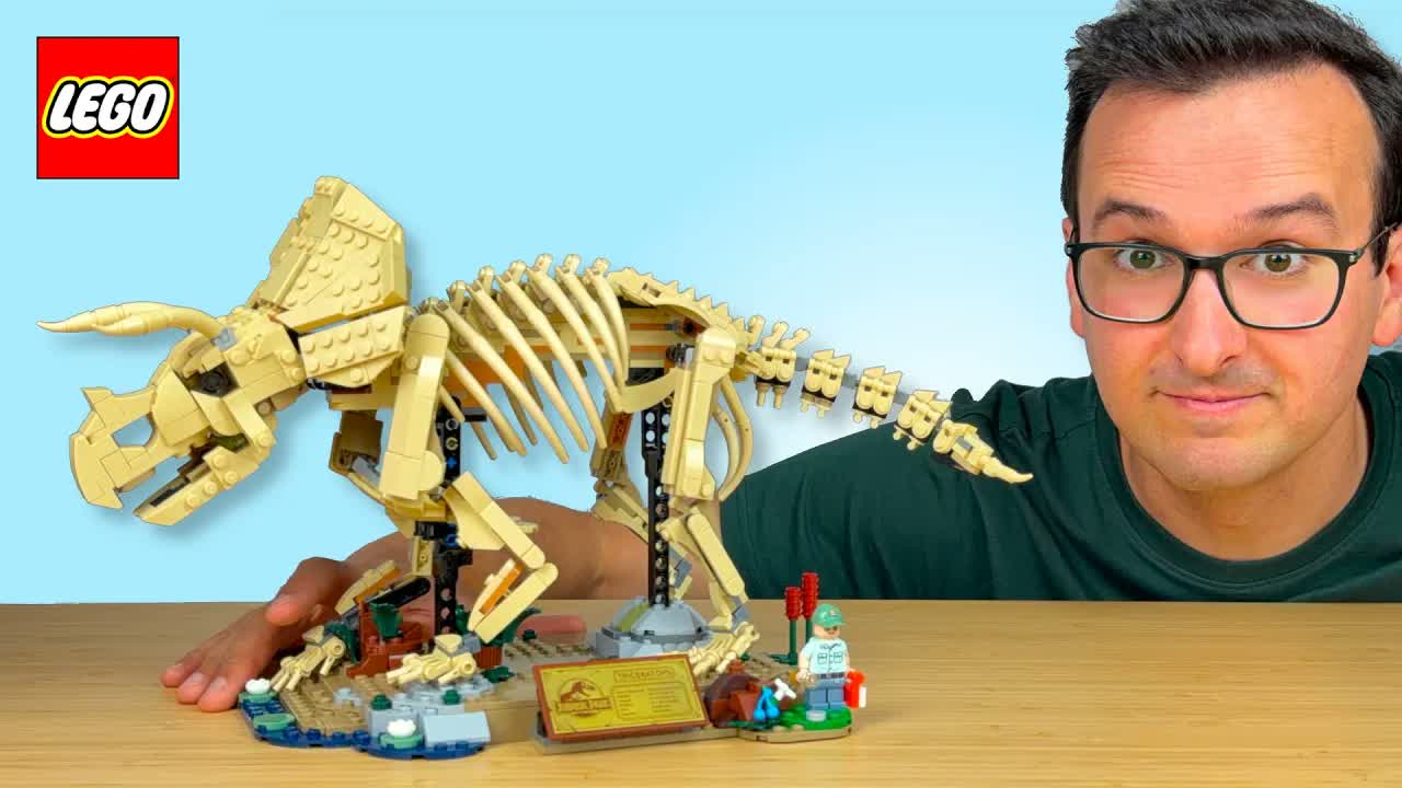 LEGO Dinossaur Fossils Triceratops REVIEW