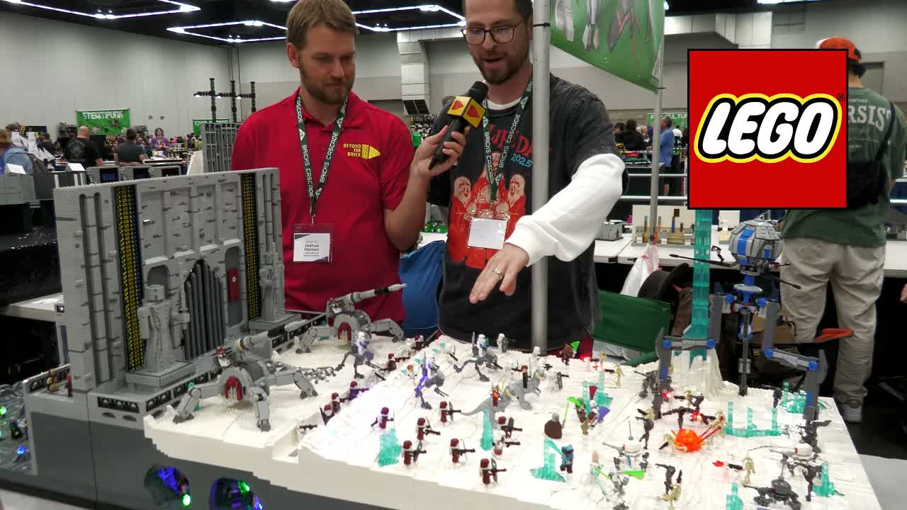 LEGO Star Wars The Battle of Ilum with Lights