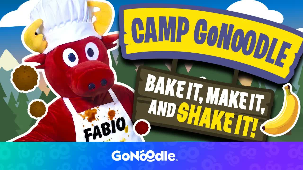 Camp GoNoodle: Bake It, Make It, and Shake It! | GoNoodle GoSummer | GoNoodle