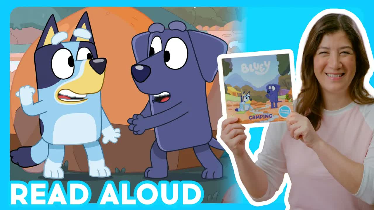 🏕️ BLUEY: CAMPING - Read Aloud with Ms. Linda | Brightly Storytime