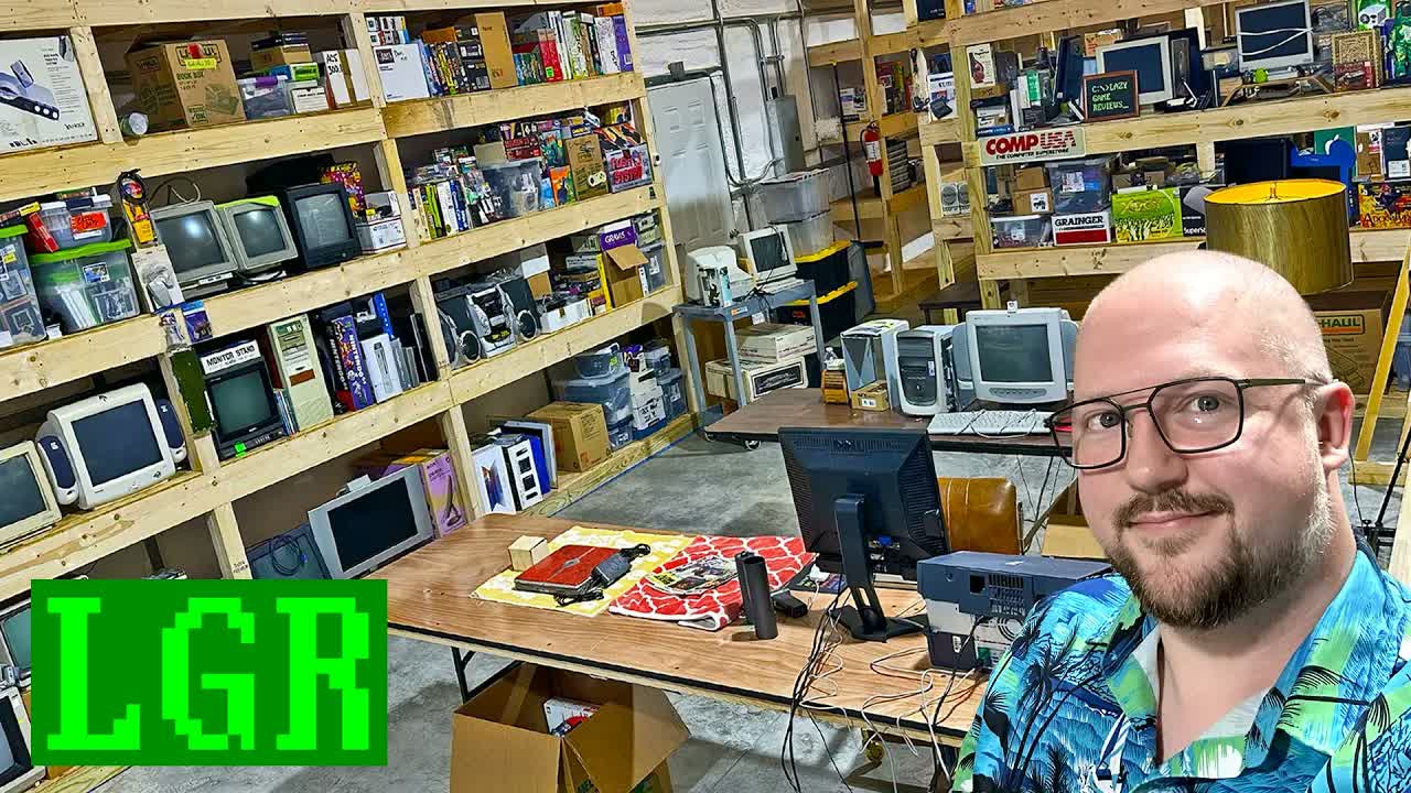 Touring the LGR Warehouse! Progress so far in August 2026