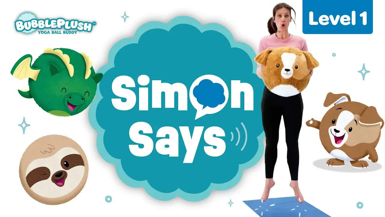 Simon Says Level 1 | Calming Yoga For Kids | GoNoodle