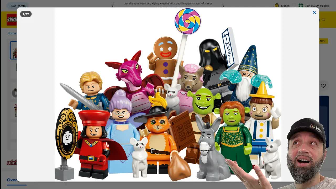LEGO Shrek Collectible Minifigure Series revealed! All decent except the most important? #NotAd