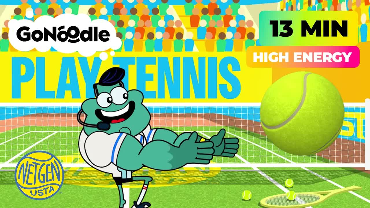 Net Generation x GoNoodle: Ready, Set, Rally! | Exercises for Kids | GoNoodle