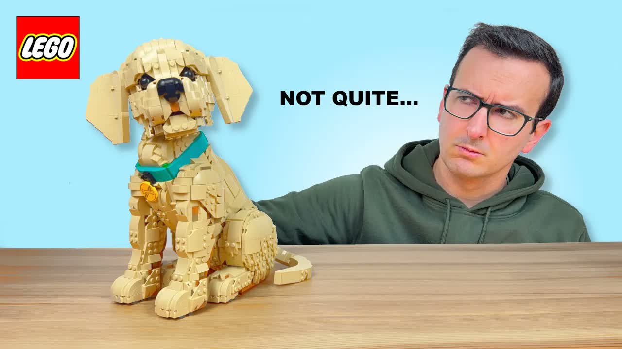 LEGO Golden Retriever Puppy (REVIEW)