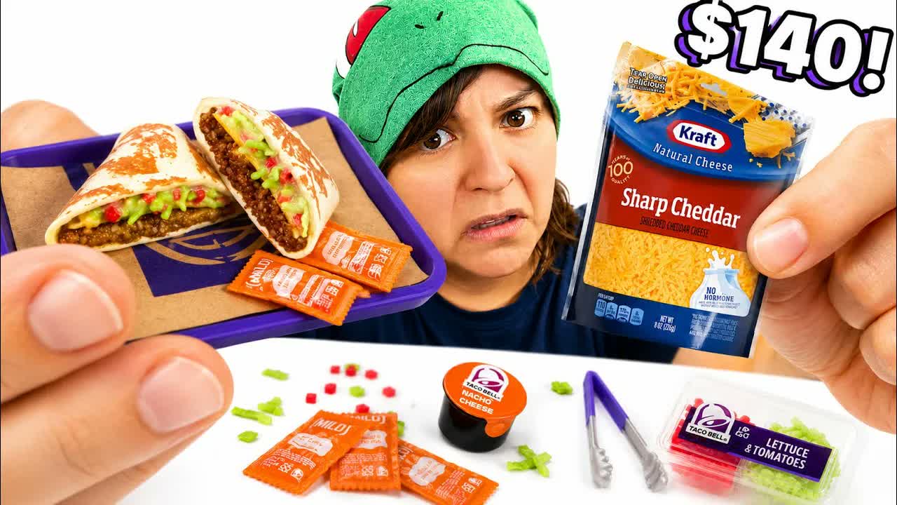 I Try Collecting FULL SET of Mini Food Mystery Box