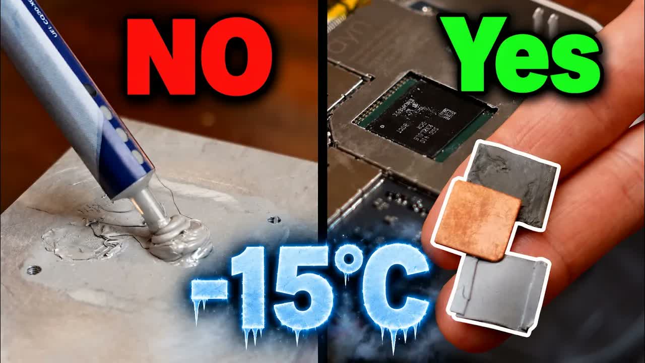 Forget Thermal Paste! This Cooling Trick Is Much Better