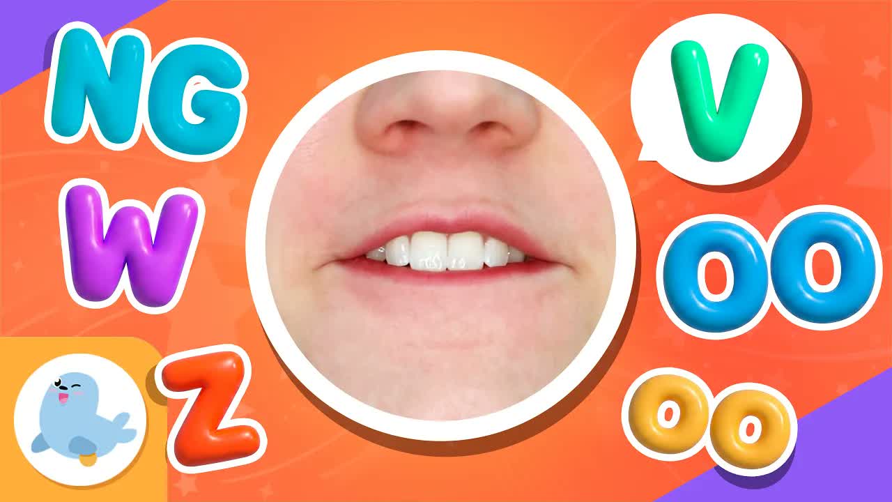 Z W NG V oo OO Phonics for Kids 🦭 Group 5 🗣️🔤 English Phonics