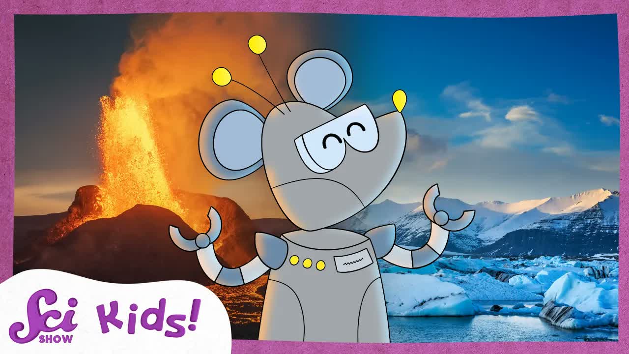 Iceland: A Land of Ice AND Fire! | SciShow Kids