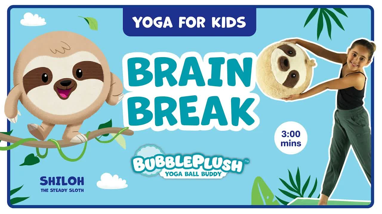 Shiloh the Sloth Brain Break | Calming Yoga For Kids | GoNoodle