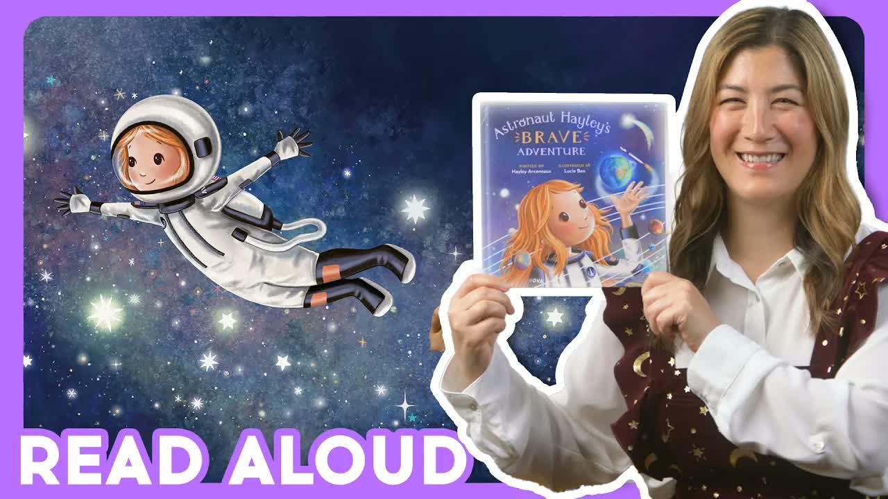 🚀 ASTRONAUT HAYLEY'S BRAVE ADVENTURE - Read Aloud with Ms. Linda | Brightly Storytime