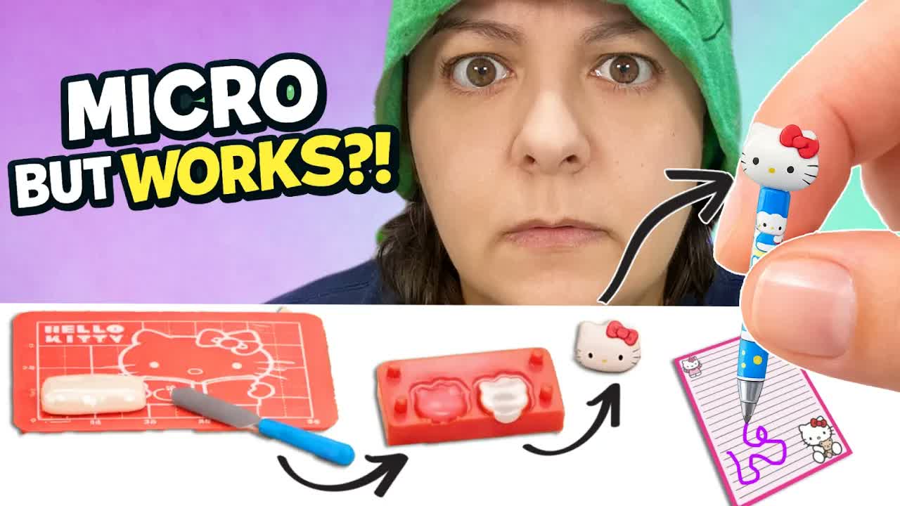 Are These The Best Micro Minis Ever? Hello Kitty Miniverse
