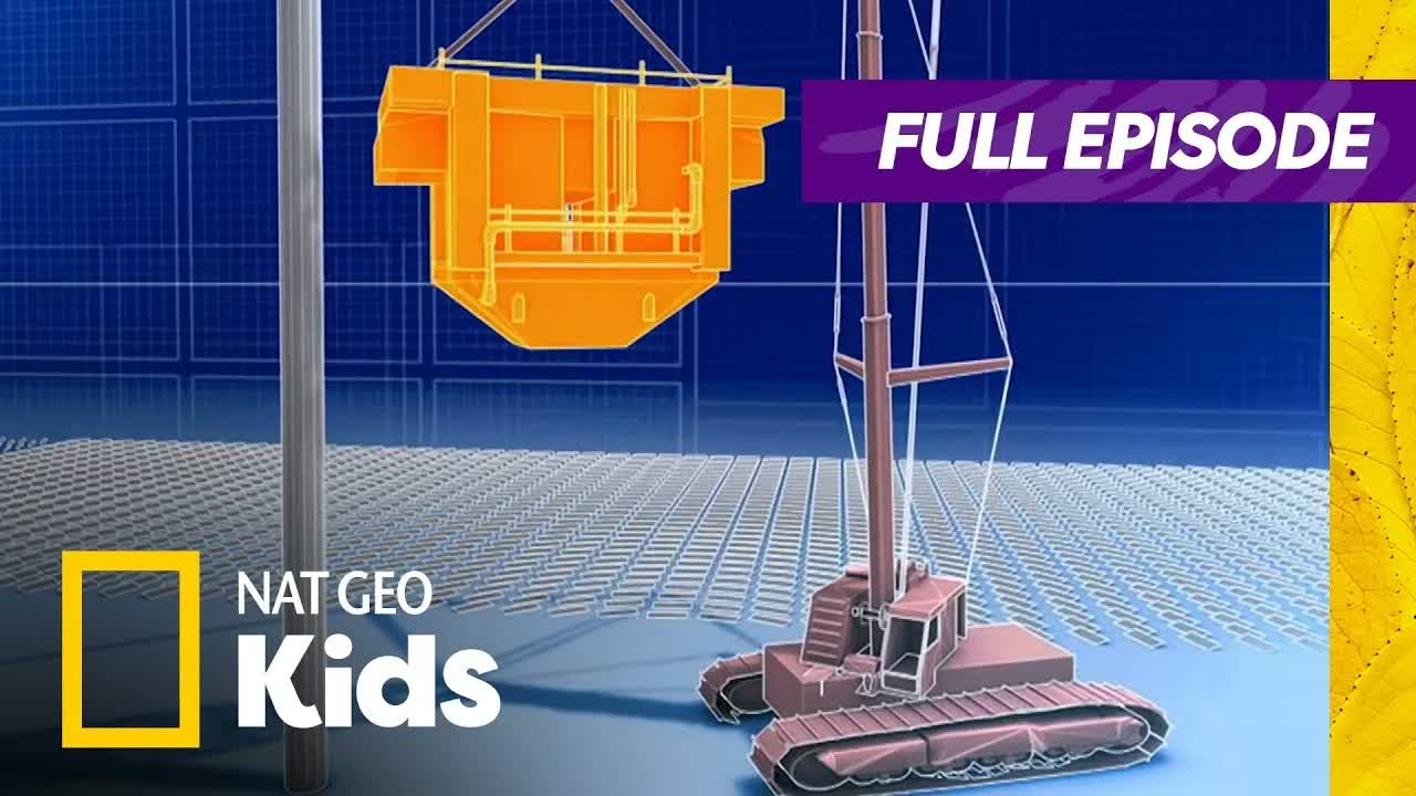 Mega Green Machine 🔌🔋 | World's Toughest Fixes Full Episode | 40 Minutes | Nat Geo Kids