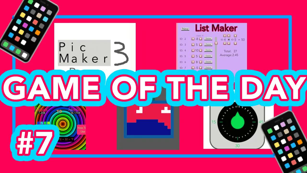 GAME OF THE DAY #7 (Everyday Apps Edition!) | Featured in Hopscotch!