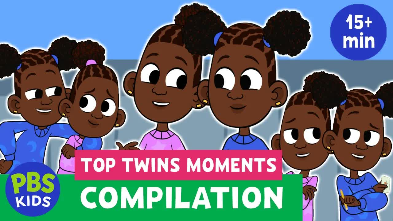 Top Twins Moments from Lyla in the Loop COMPILATION! 👯‍♀️ | PBS KIDS