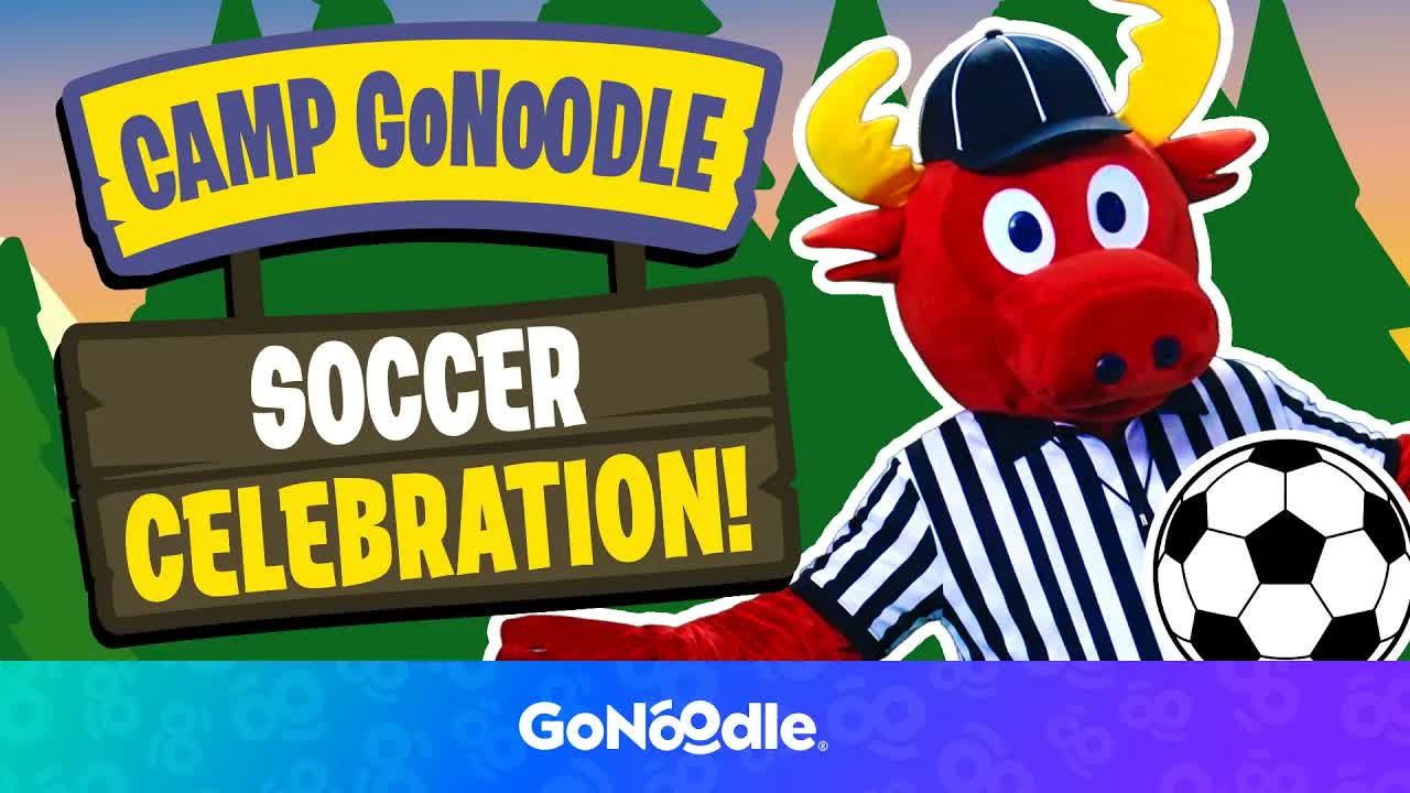 Camp GoNoodle: Soccer Celebration | Workouts For Kids | GoNoodle GoSummer | GoNoodle