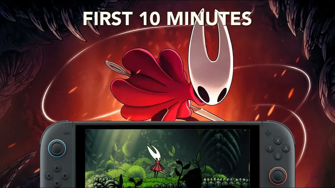 The first 10 minutes of Hollow Knight: Silksong