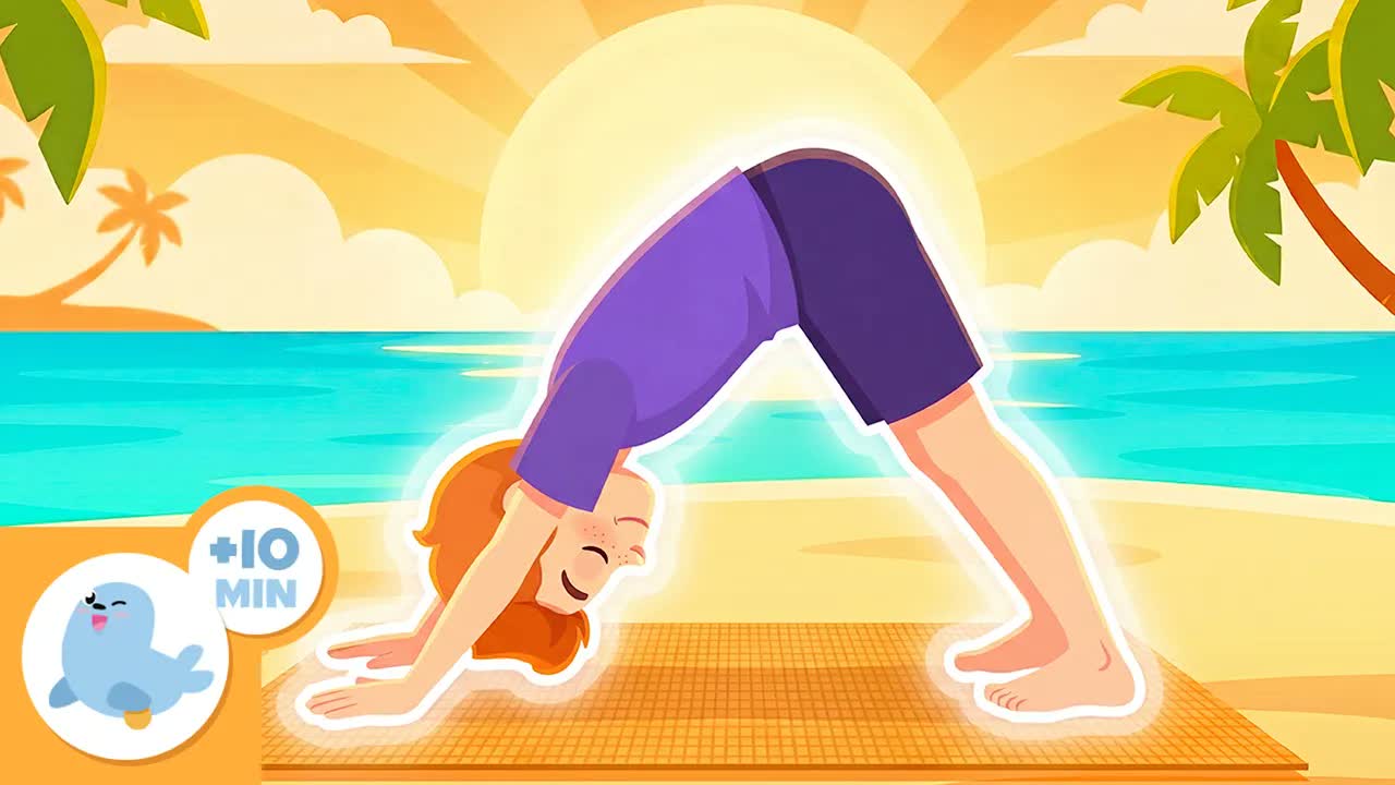 Summer Relaxation 🧘🌊 YOGA and MINDFULNESS for Kids