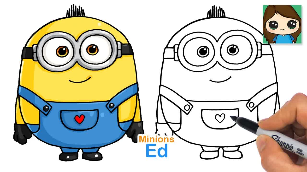 How to Draw Ed | Minion and Monsters
