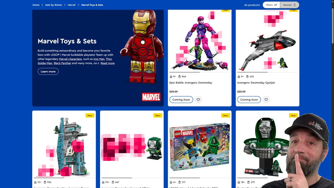 Spoiler Alert! LEGO Marvel Avengers: Doomsday official sets reveal +a ton of characters #NotAd