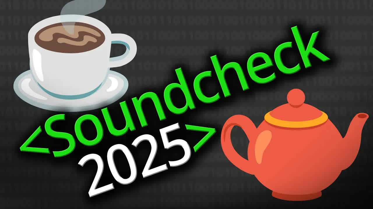 Do Computer Scientists Prefer Tea or Coffee? (Microphone Sound Check Question 2025)  - Computerphile