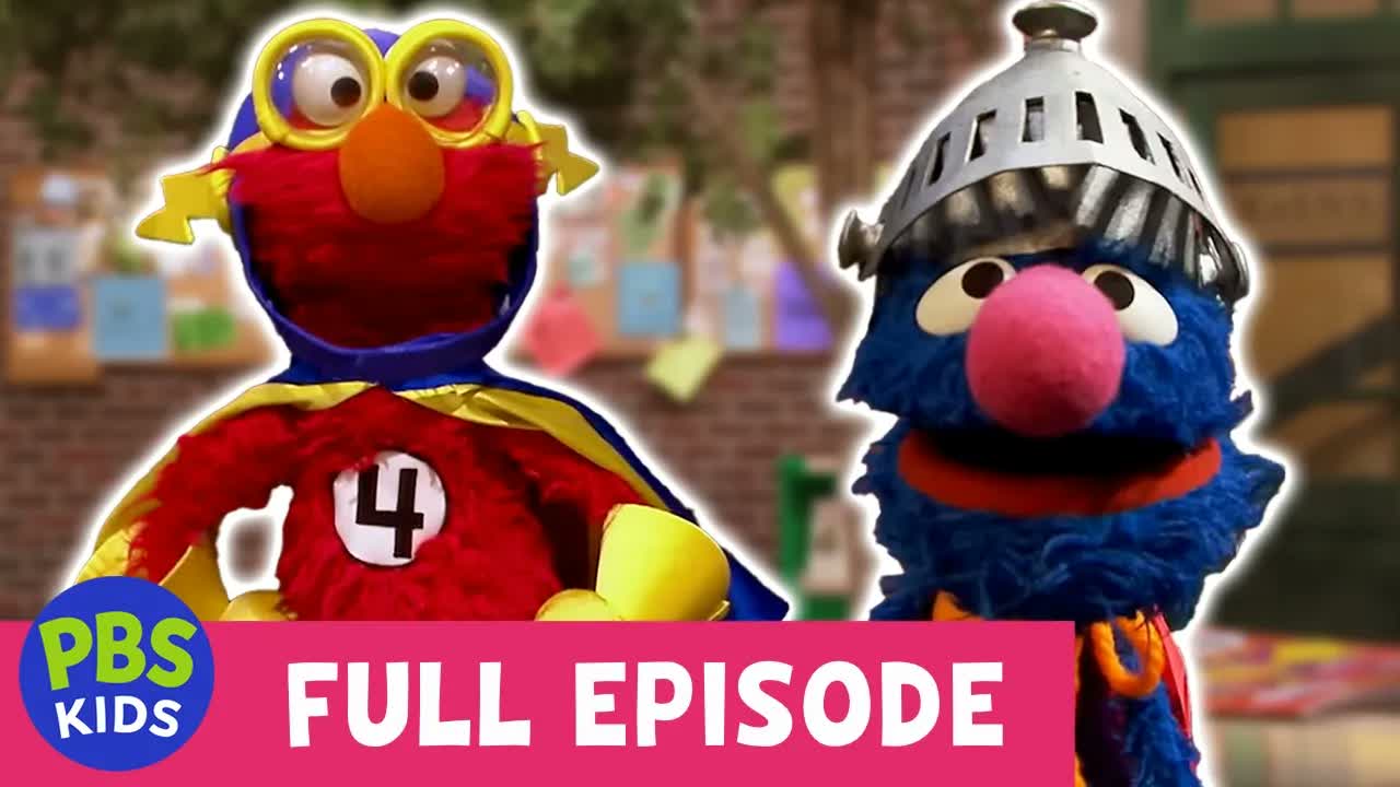 Sesame Street FULL EPISODE | Four Furry Superheroes 🦸 | PBS KIDS