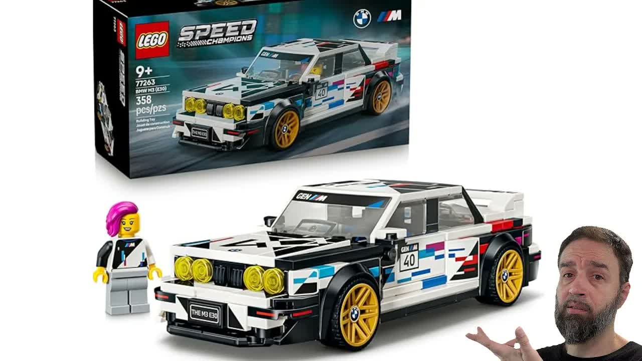 This is Not the LEGO BMW E30 M3 you're looking for... but it's what you get #NotSponsored 77263