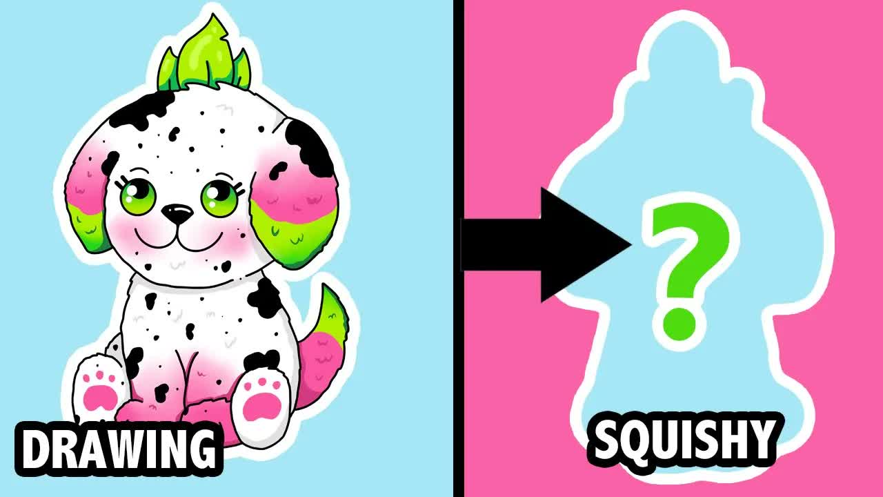 Turning My Drawings Into SQUISHIES #5