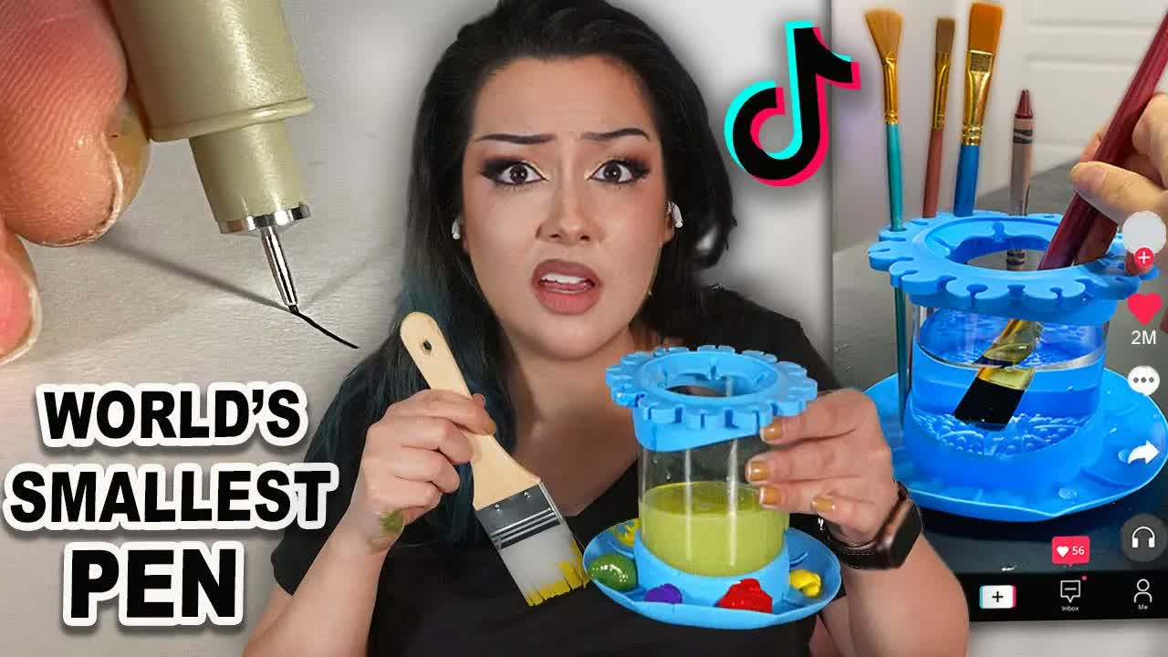 I Tested Tiktok's Most VIRAL Art Supplies...