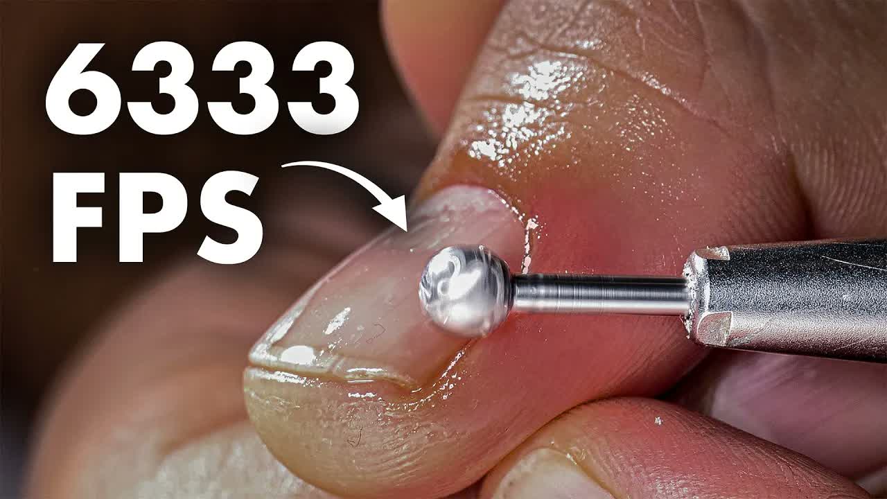 A Bone Drill On Human Skin