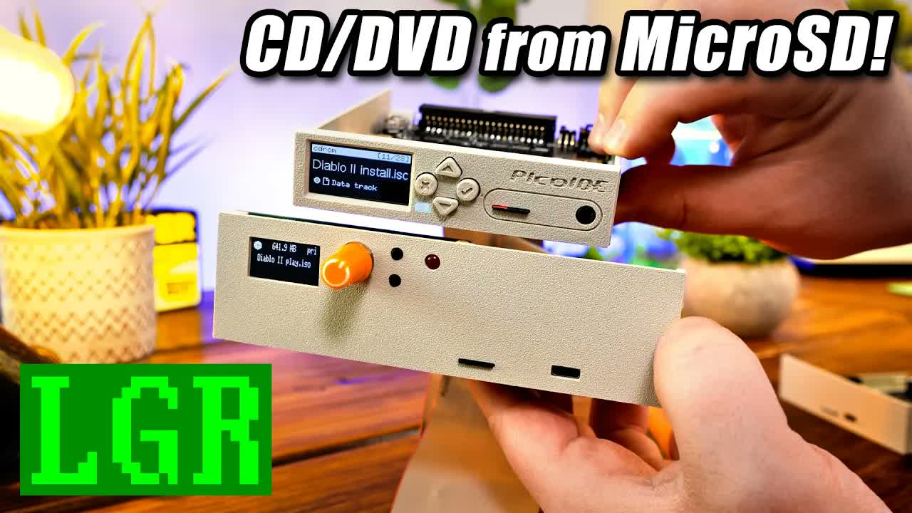 At Last! New IDE Optical Drive Emulators for Retro PCs