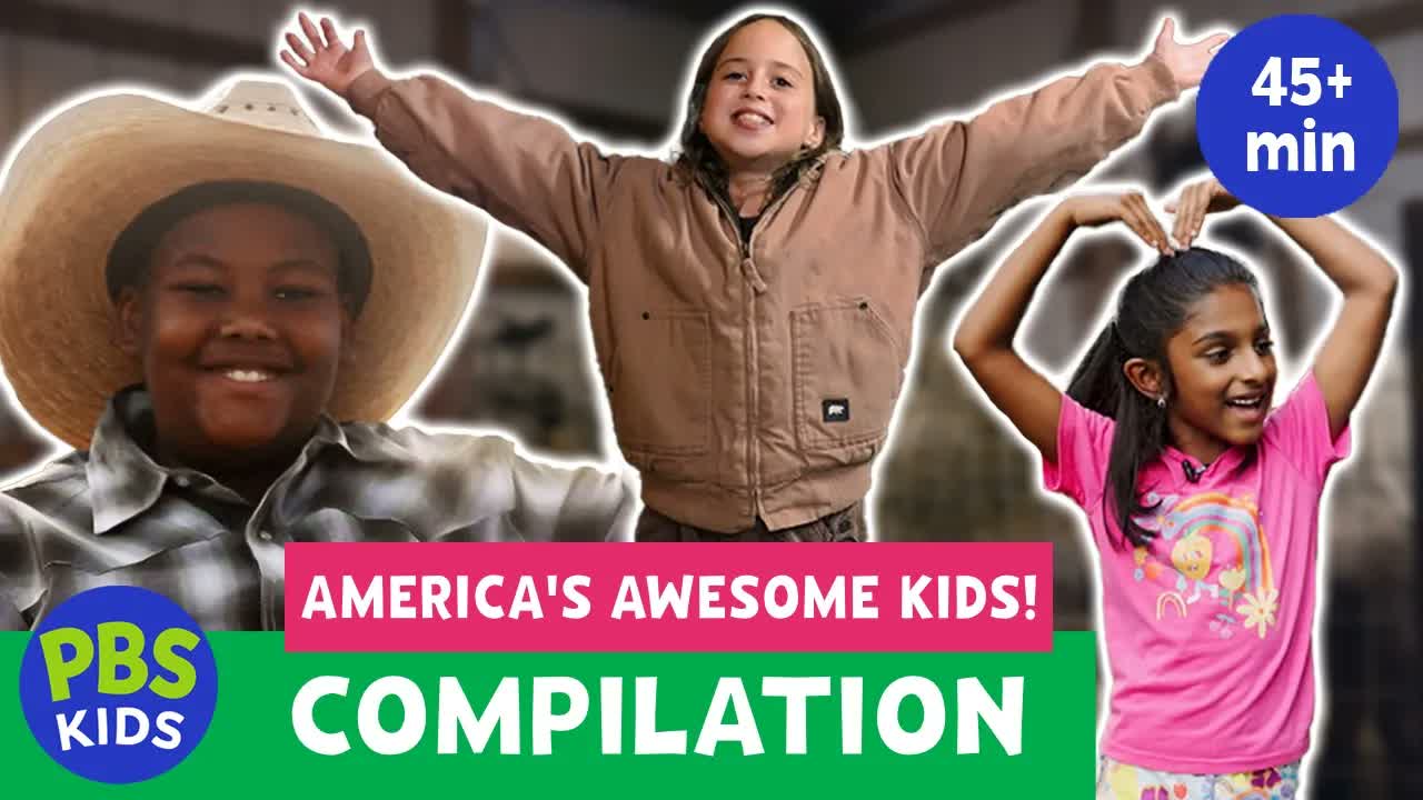 🇺🇸 America's Awesome Kids COMPILATION! ♥️ | Travel & Spend the Fourth with Kids Like You! | PBS KIDS